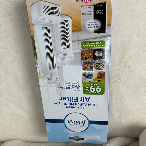 Febreze Replacement Dual Action HEPA-Type Air Purifier Filter, U Filter - Picture 8 of 9